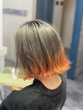 バニーズ 本店(Bunny's) シルバーオレンジグラデ