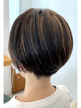 カッツ 笠岡店(CUT S) ハイライトボブ