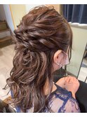 マス☆ハーフアップアレンジ