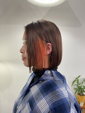 ニッカ(nicca) 透明感×立体感 20代・30代・40代大人可愛い☆インナーカラー