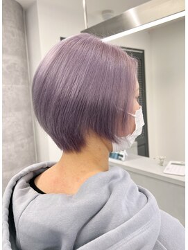 ルーブ トウキョウ(Loob. TOKYO) ハイトーンラベンダーカラー.ホワイトカラー×イルミナカラー