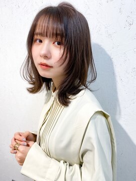 ダブルエヌ(DOUBLE.N) ミディアムレイヤー/レイヤーカット