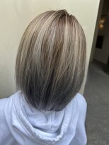 グランドライン(GRAND LINE)&nbsp;3Dハイライトブルーグレージュグラデーションカラー