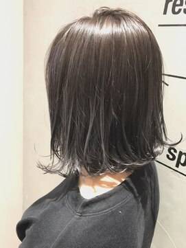 ヘアブランコブランコ 横浜(hair blanco_blanco) ボブルフ/艶ボルドー/こなれハイトーン/プレミアムカラー[横浜]