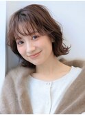 ゆるパーマボブ