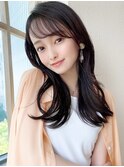 似合わせカット/くびれヘア/デザインカラー/アースカラー/新宿