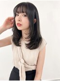 【YU_KA】レイヤーカット+ダークチョコレートカラー