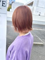ラテ ヘア リリィ(latte hair lily)&nbsp;大人可愛い/ケアブリーチ/オレンジベージュ