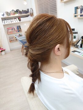 シルビジュー(Cills Bijou) ☆大人女性美髪ポニーテールアレンジヘアー☆