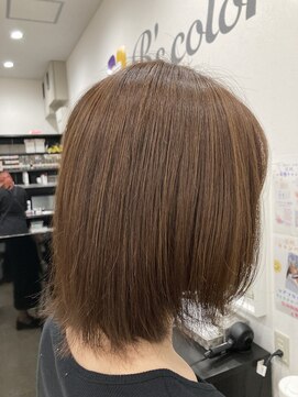 ビーズカラーイオン 酒田南店 くすみカラーが◎N.ファッション　フォギーベージュ