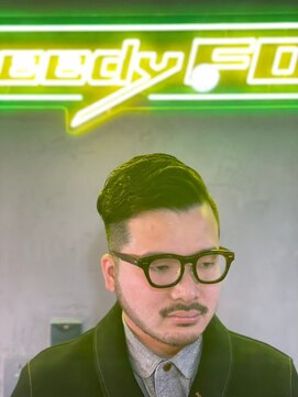 グリーディーフォックス 三軒茶屋(GreedyFOX) 波巻き/マッシュパーマ/ウルフ/ハイライト<理容室>三軒茶屋