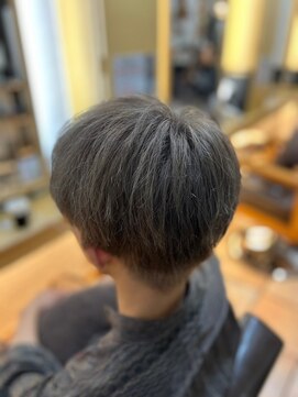 モテナ アット ベッピン(motenas at Beppin s) メンズ/アッシュグレージュ