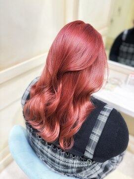 アソビ 表参道(ASOBI) トリートメント/前髪カット/ピンクベージュ/髪質改善/表参道