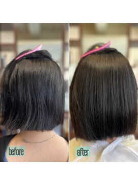 ファム 横川店(femme) ツヤ髪質改善縮毛矯正