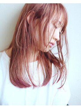 ルプラ ガーデン(le-pla garden) ピンクベージュ#ダブルカラー#エンドカラー#ケアブリーチ#豊橋