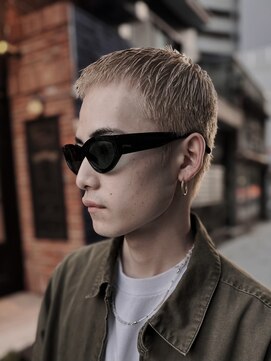 スリーセント 栄(3/cent) ハイトーン/ダブルカラー/クロップ/ショート