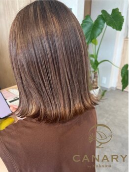 カナリーバイマカロア(CANARY by Makaloa)の写真/大人女性の求める【洗練された美しさ】の表現力、ヘアスタイルのデザイン力が人気の≪CANARY by Makaloa≫