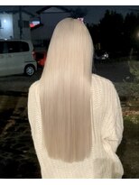 ルプラ ガーデン(le-pla garden) ホワイトベージュ#ハイトーン#ブリーチ#ロング #豊橋#豊川#田原