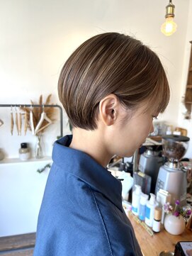 ウナカサ 箕面(unacasa) ショート/ショートボブ/ボブ/箕面ショート/美髪矯正/髪質改善