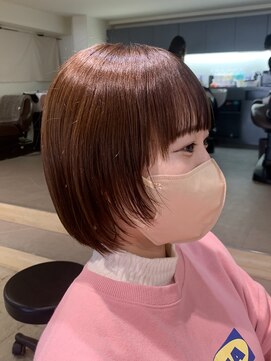 ノイ(noi) #noi_style　切りっぱなしボブ×顔まわりレイヤー