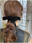 結婚式参列ヘアセット