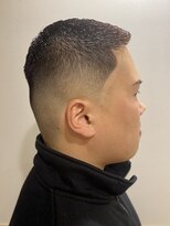 銀座マツナガ 神田店&nbsp;ツヤ感セット！短髪バーバースタイルハイスキンフェード濡れパン