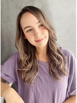 ダブルスタンダードプラスエヌ(W-STANDARD+n) 20代30代40代　セミウェットかきあげリバースカール＃956