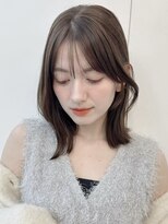 サンド クリア 横浜本店(sand clear)&nbsp;結べる大人ボブ/グレージュ/顔周りカット/ボブ/横浜