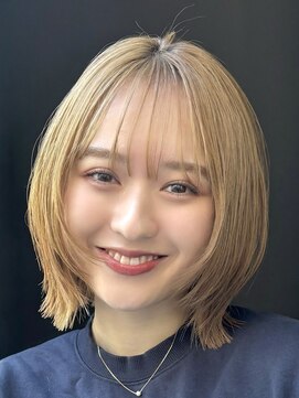 ノイ(noi) ボブレイヤー/レイヤーボブ/ミルクティーベージュ