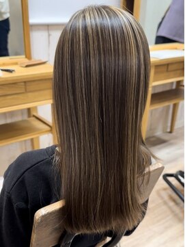 テーラヘアー つくば研究学園店(TELA HAIR) ベージュハイライト【TELA HAIR つくば研究学園】