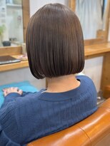 リコ 池袋東口店(Liko)&nbsp;【Liko　池袋東口店】オリーブグレージュ ショートボブ 透明感