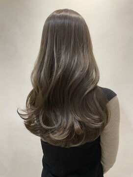 ザックラフィネ(ZACC raffine) olive greige〔ブリーチ無し透明感たっぷり艶ぷるカラー〕