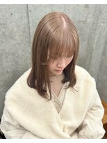 マジコ 表参道(Magico)&nbsp;ボブ/ケアブリーチ/ベージュカラー/ブリーチ/ダブルカラー/原宿