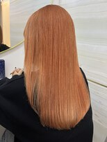 エルバイラビス 大宮(elu by lovis)&nbsp;《高橋亜美》オレンジベージュ/ブリーチカラー/暖色/韓国/大宮