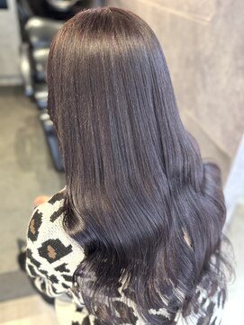 エルバイラビス 大宮(elu by lovis) 《mana》ラベンダーグレージュ/ラベンダーブラウン/透明感カラー