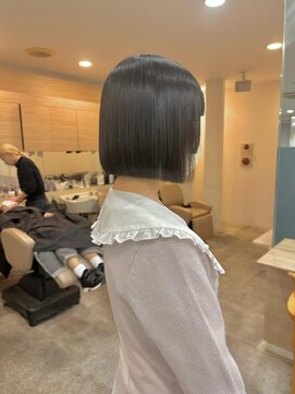 シェノン 武庫之荘(CHAINON) ボブ/酸性縮毛矯正/透明感カラー/髪質改善