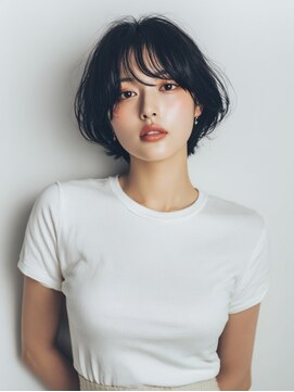 ネオリーブ チロル 横浜西口店(Neolive CiroL.) 20代30代40代 小顔レイヤー/暗めカラー/グランマッシュ[横浜駅]