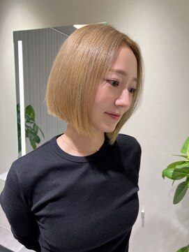 ベル サウス(BHEL south) 津市ロングレイヤーカットハッシュカット透明感カラー重めロング