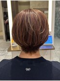 ショートボブ　神楽坂美容室