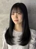 カット+ストレートパーマ+保湿トリートメント￥16,800