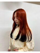 スーリール 小倉店(Sourire)&nbsp;エンドカラー：フォックスカラー