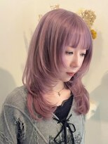 アンドソー 池袋(&so.)&nbsp;ラベンダーピンク/ハッシュカット/池袋