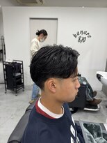 縁 ハナレ(en 870)&nbsp;テーパーフェード×ニュアンスパーマ