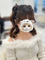 アイトーキョーエス 渋谷(AI TOKYO S) ハーフツイン/編み上げハーフツイン/渋谷/渋谷ヘアメ