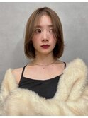 髪質改善/大人ガーリー/似合わせカット/ショートボブ前髪/仙台