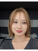 サンドエス 銀座(sand S)&nbsp;ミルクティーベージュヘイリーボブ