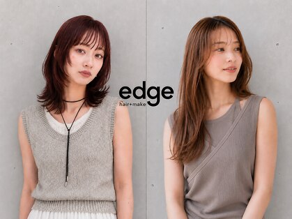 エッジ ヘア メイク(edge hair +make)の写真