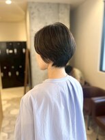 セレイン(serein)&nbsp;丸みレザーマッシュショート