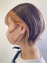 ナンバーフォーナチュラル(NO4 natural)&nbsp;55. インナーオレンジ/ショートヘア/似合わせ/ツヤ感