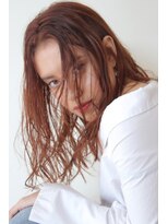 ワン 東戸塚(ONE004)&nbsp;オレンジベージュ＋センターパート東戸塚／東戸塚駅／髪質改善